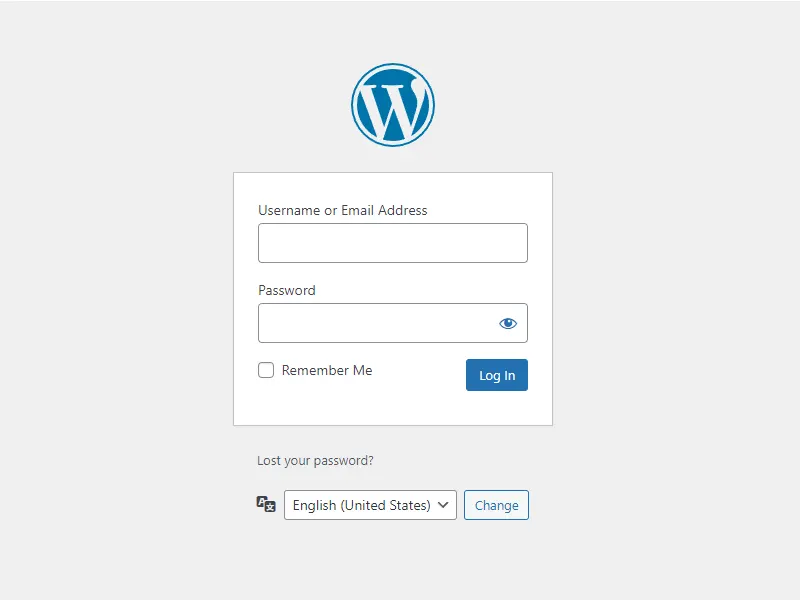 Change The WordPress Admin login URL